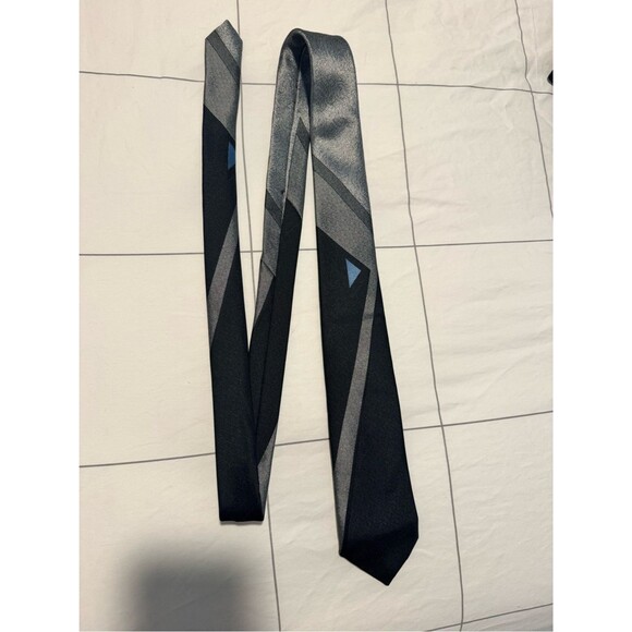 Unbranded Other - Men’s black and gray patterned tie